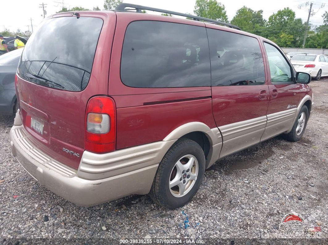 1GMDX03E91D272265 2001 PONTIAC MONTANA photo no. 4