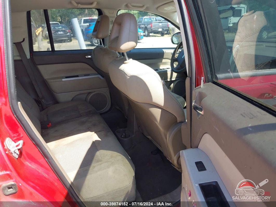 1J8FT47W68D574246 2008 JEEP COMPASS photo no. 8