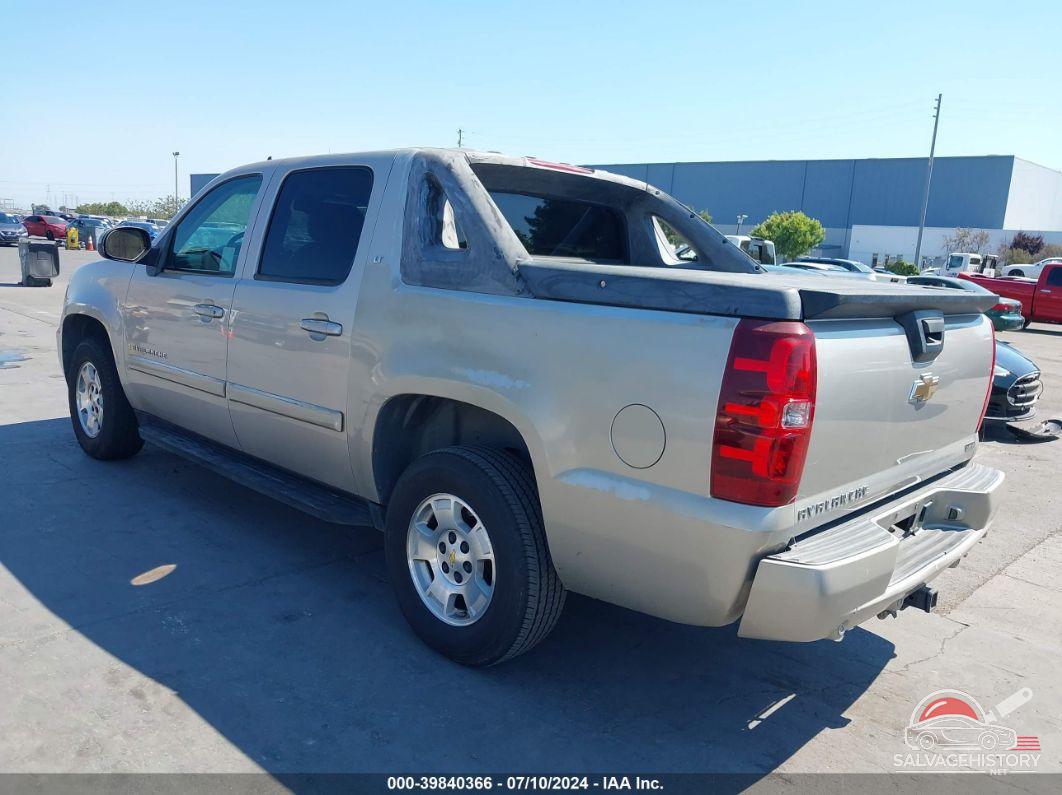 3GNFK12337G172893 2007 CHEVROLET AVALANCHE 1500 photo no. 3