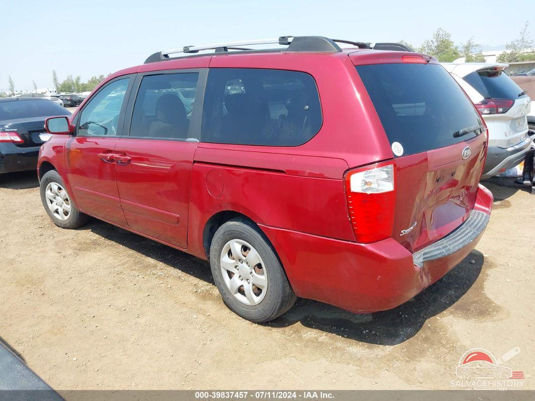 KNDMB233276184703 2007 KIA SEDONA photo no. 3