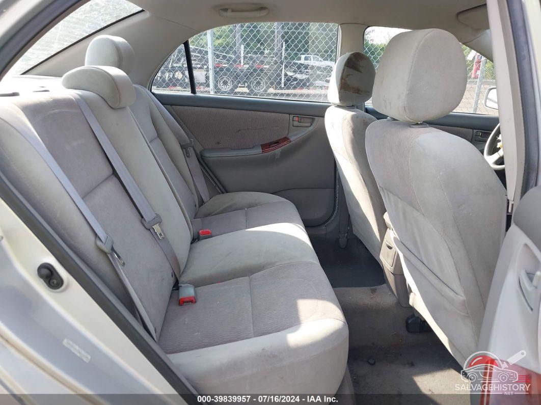 1NXBR32E27Z885034 2007 TOYOTA COROLLA photo no. 8