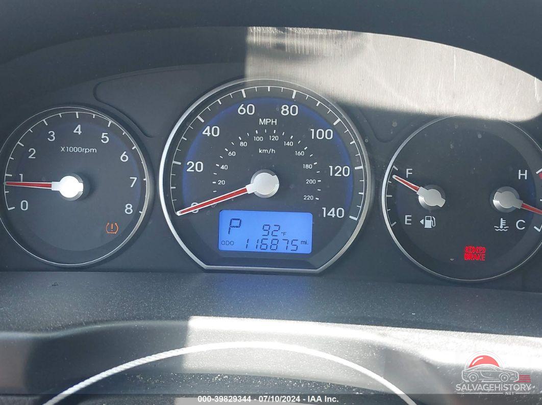 5XYZGDABXBG031148 2011 HYUNDAI SANTA FE photo no. 7