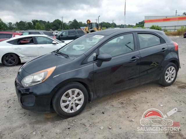KNADM5A39E6334573 2014 KIA RIO photo no. 2