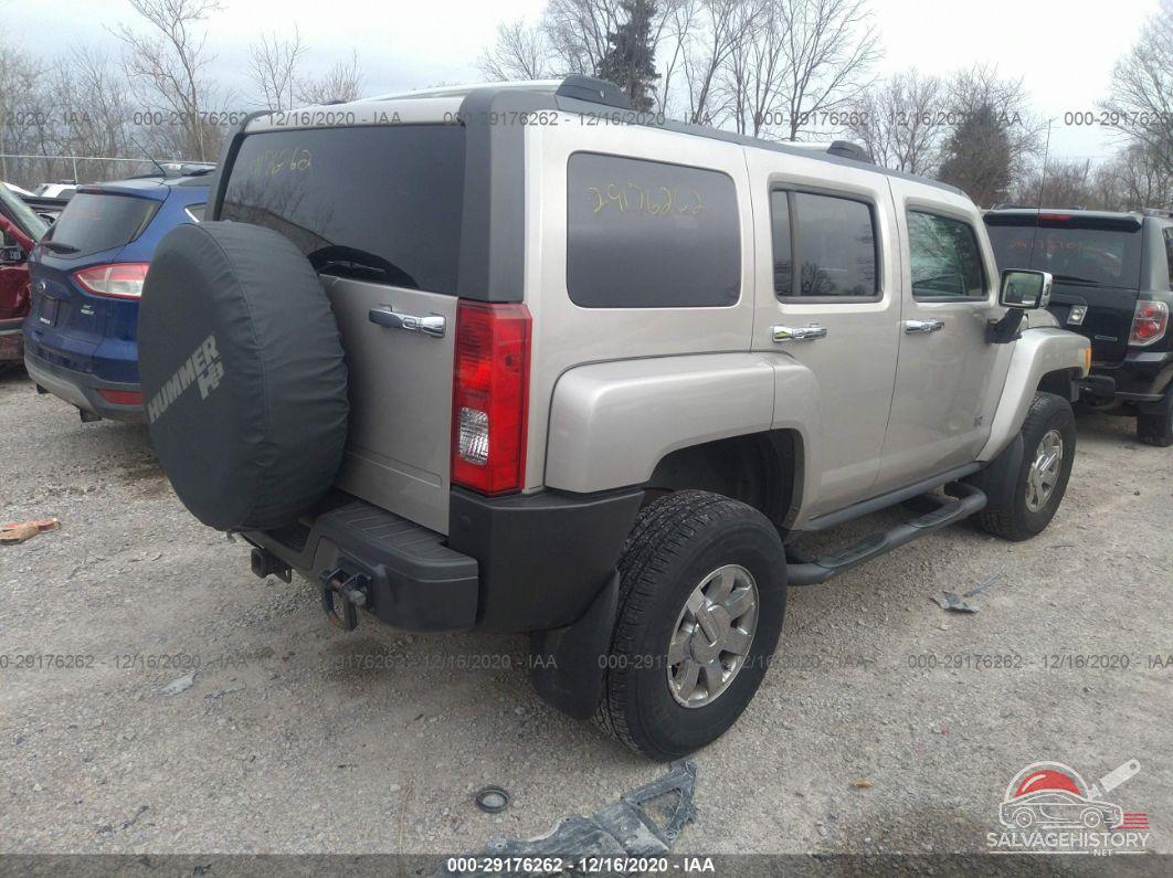 5GTEN13E598116550 2009 HUMMER H3 photo no. 4