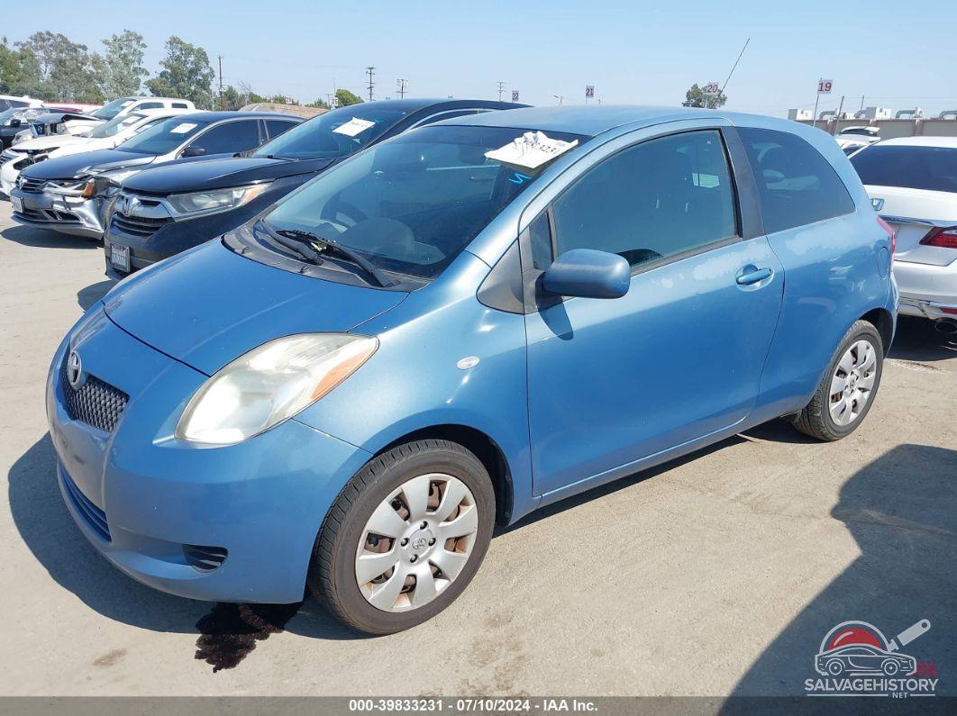 JTDJT923085160420 2008 TOYOTA YARIS photo no. 2