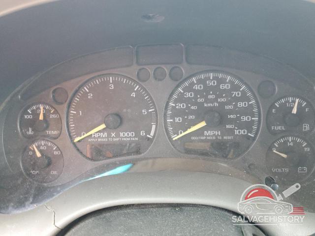1GNCS13W2Y2242213 2000 CHEVROLET BLAZER photo no. 9
