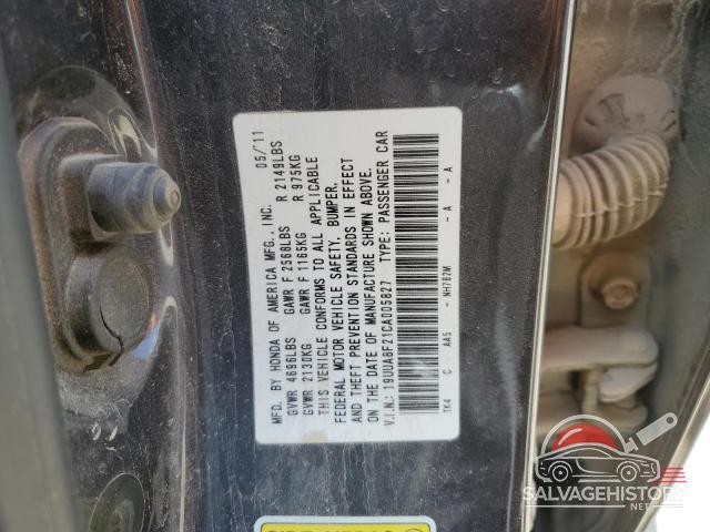 19UUA8F21CA005827 2012 ACURA TL photo no. 12