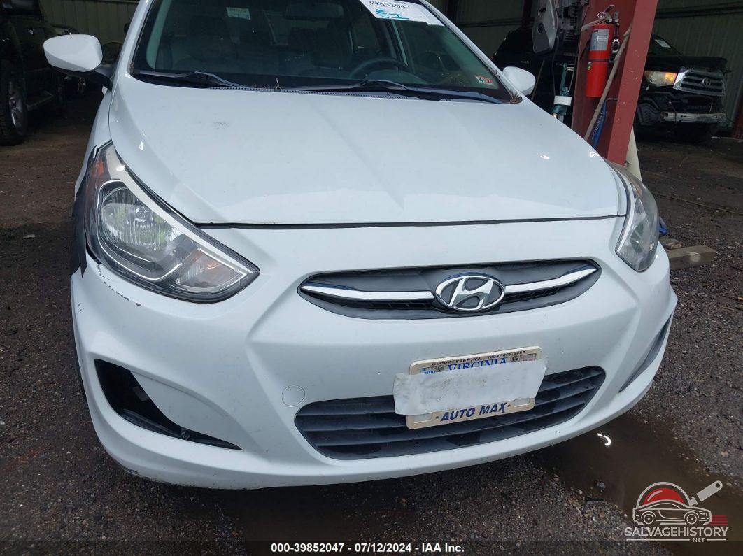 KMHCT4AE0HU367325 2017 HYUNDAI ACCENT photo no. 6