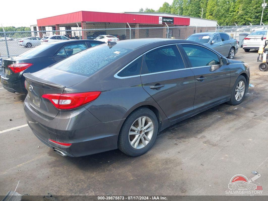 5NPE24AF2FH041588 2015 HYUNDAI SONATA photo no. 4