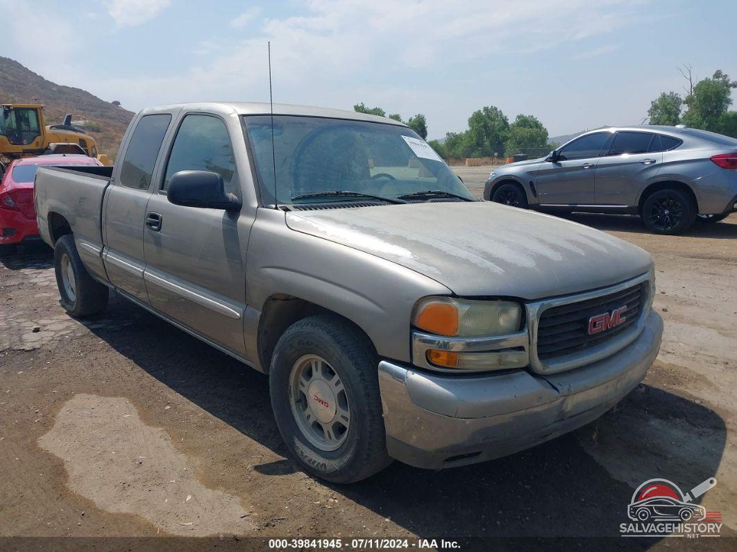 2GTEC19T311208797 2001 GMC NEW SIERRA photo no. 9