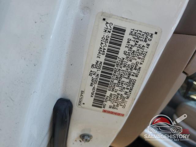 JT2BF28K810302509 2001 TOYOTA CAMRY photo no. 12