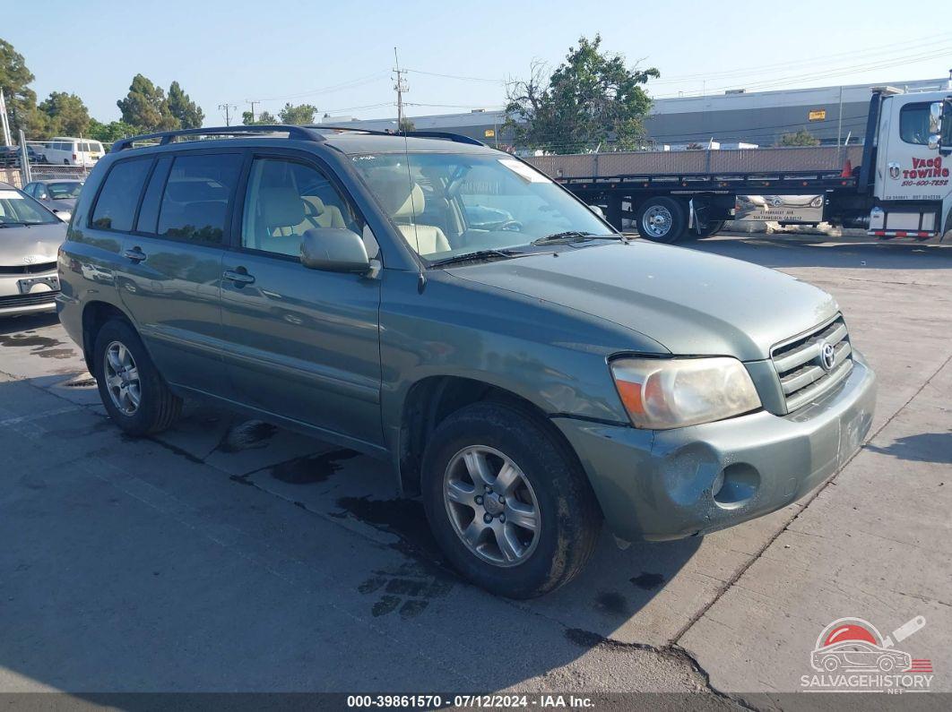 JTEEP21A150124382 2005 TOYOTA HIGHLANDER photo no. 22