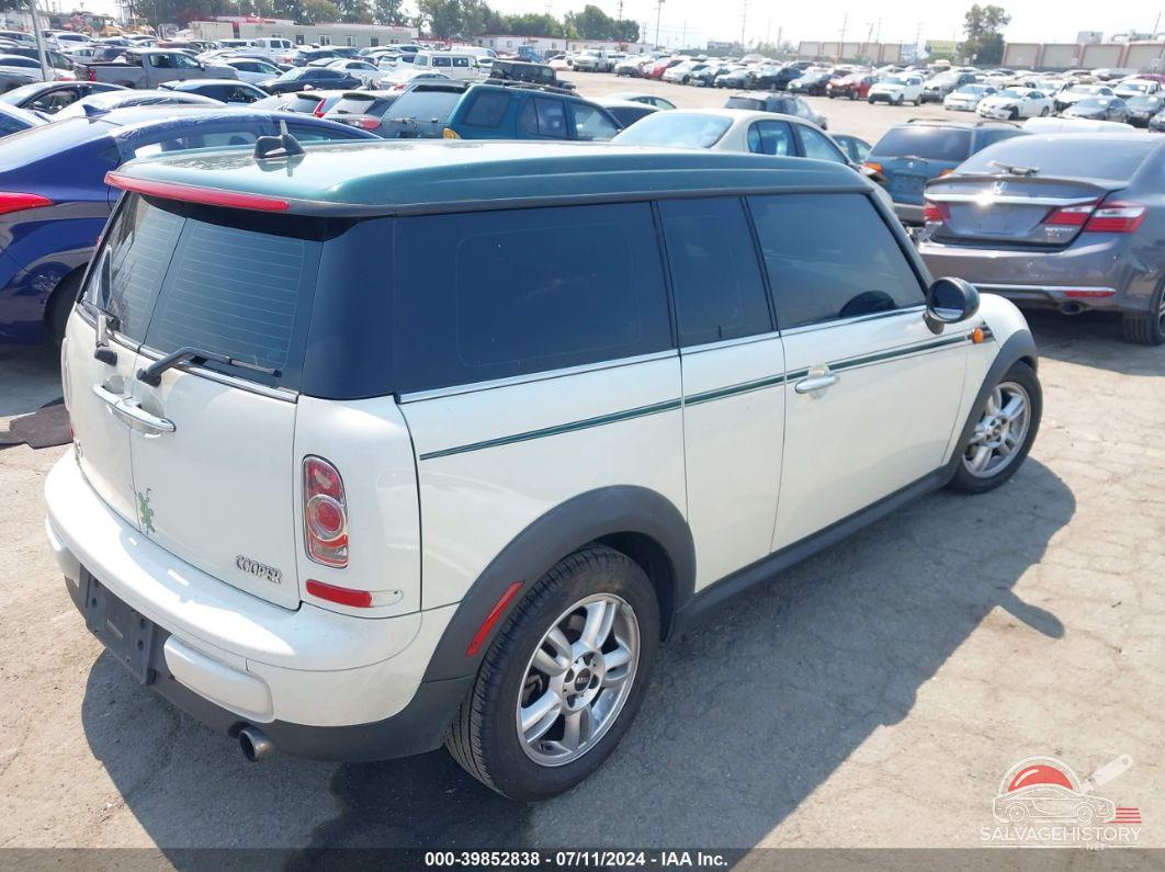 WMWZF3C53DT489672 2013 MINI CLUBMAN photo no. 4