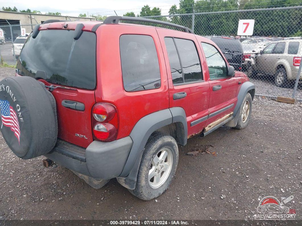 1J4GL48K07W512281 2007 JEEP LIBERTY photo no. 4