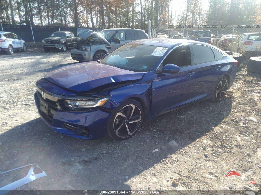 1HGCV1F3XLA101522 2020 HONDA ACCORD SEDAN photo no. 2