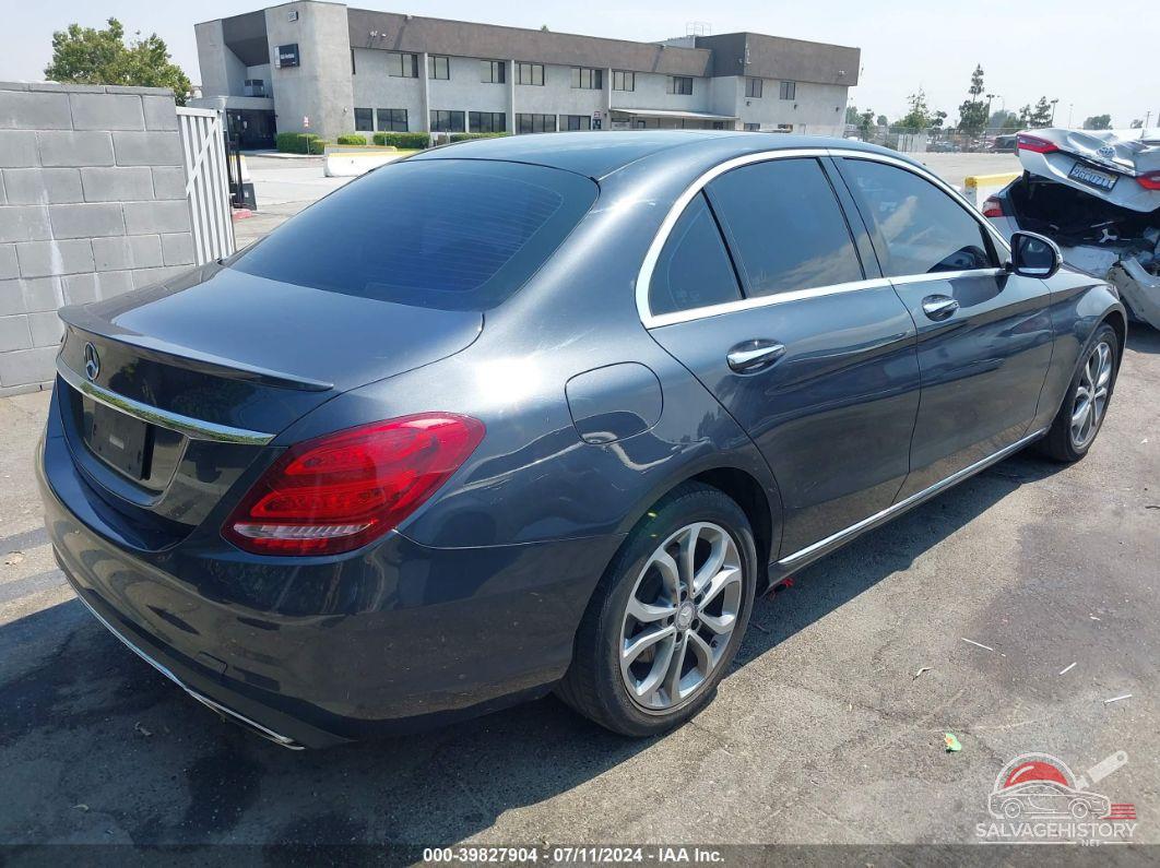 55SWF4JB8GU130537 2016 MERCEDES-BENZ C 300 photo no. 4