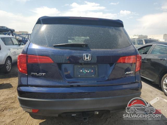 5FNYF6H56GB041118 2016 HONDA PILOT photo no. 6