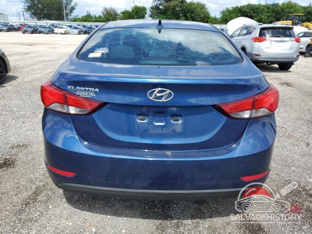 5NPDH4AEXFH573043 2015 HYUNDAI ELANTRA photo no. 6