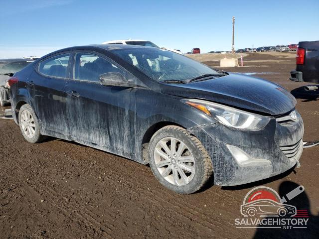 KMHDH4AEXFU306583 2015 HYUNDAI ELANTRA photo no. 4