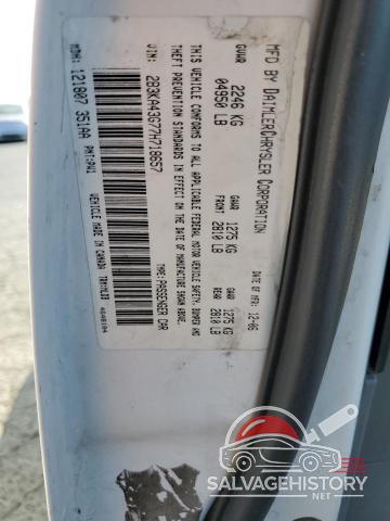 2B3KA43G77H718657 2007 DODGE CHARGER photo no. 12