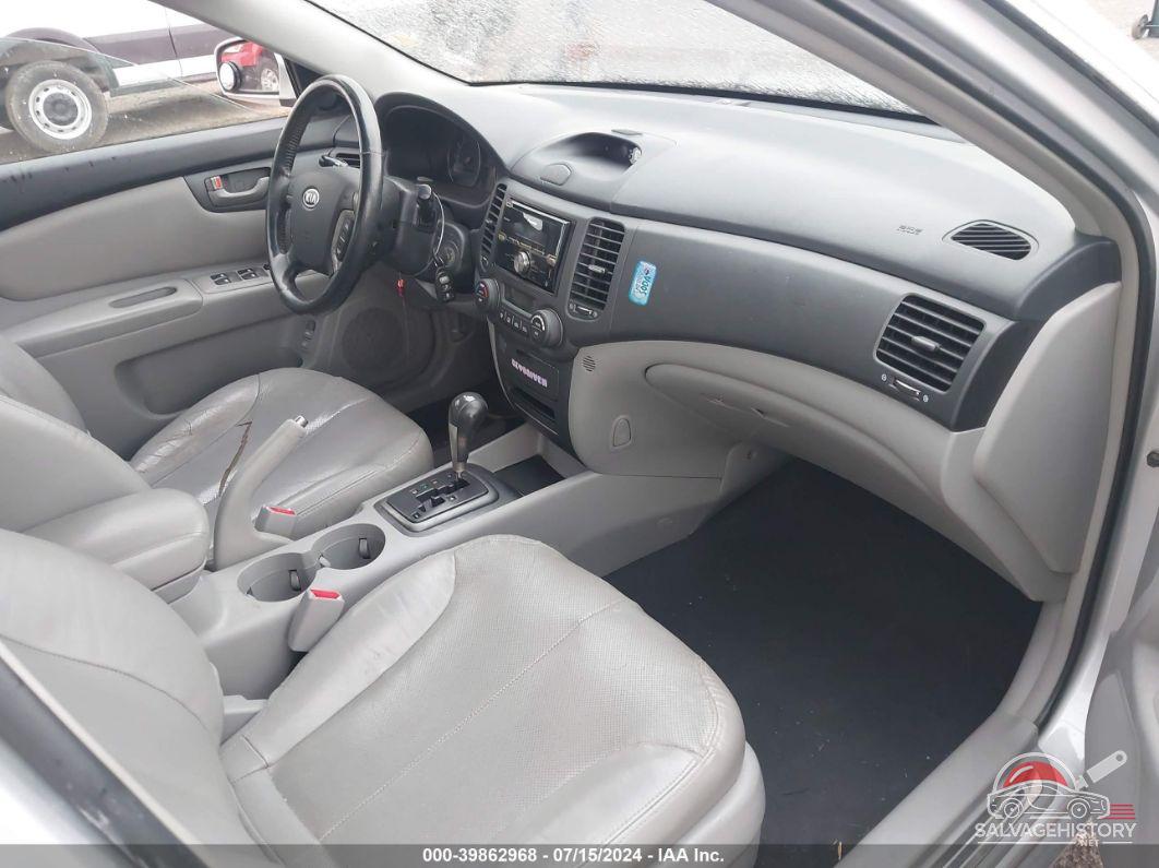 KNAGE123685228335 2008 KIA OPTIMA photo no. 5