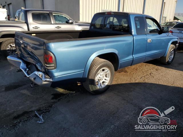 1B7GL42N92S550648 2002 DODGE DAKOTA photo no. 3