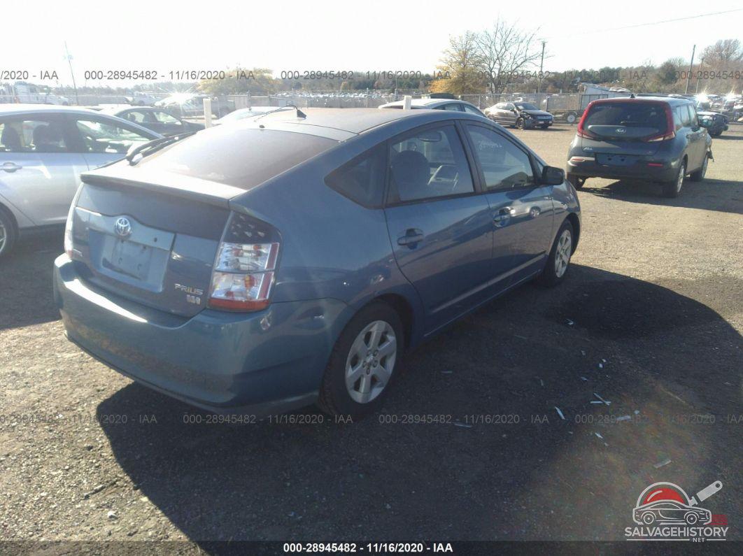 JTDKB20U640011558 2004 TOYOTA PRIUS photo no. 4