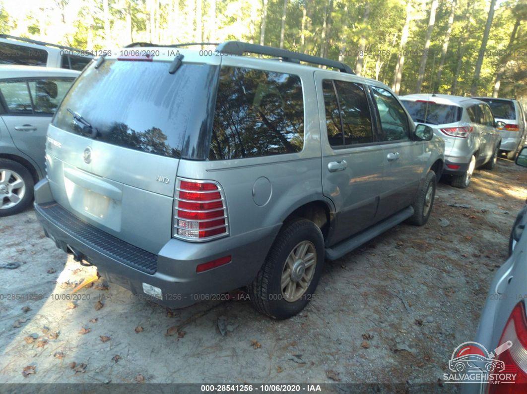 4M2ZU86K65UJ12914 2005 MERCURY MOUNTAINEER photo no. 4