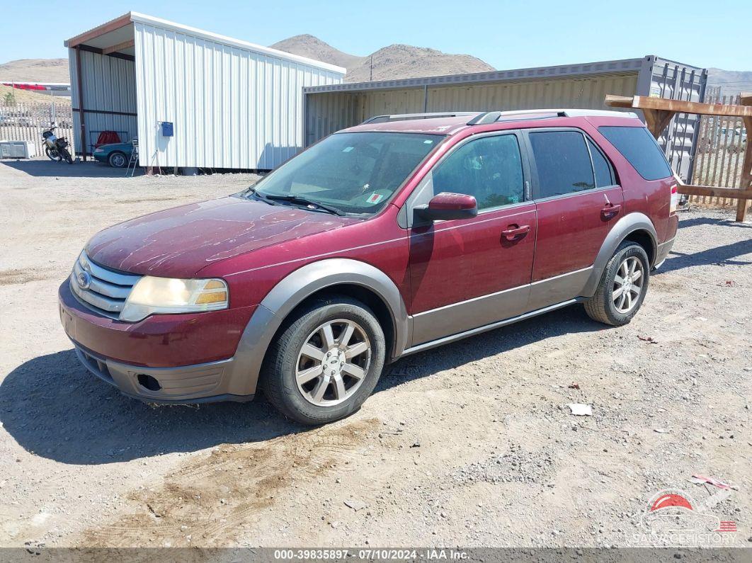 1FMDK02W08GA01743 2008 FORD TAURUS X photo no. 2