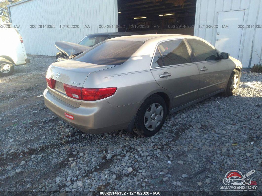 3HGCM56455G707348 2005 HONDA ACCORD SDN photo no. 4