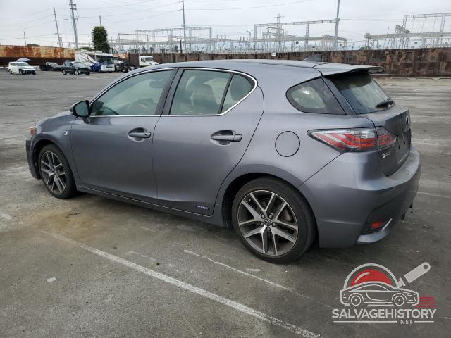 JTHKD5BH4G2255289 2016 LEXUS CT 200 photo no. 2