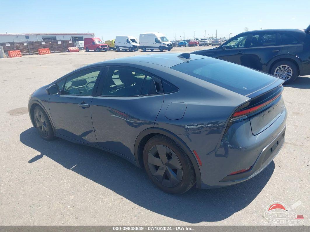 JTDACAAU2P3000495 2023 TOYOTA PRIUS photo no. 3