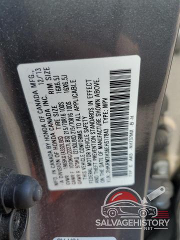 2HKRM3H36EH517843 2014 HONDA CRV photo no. 13
