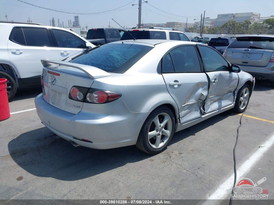 1YVHP84D465M49567 2006 MAZDA MAZDA6 photo no. 4