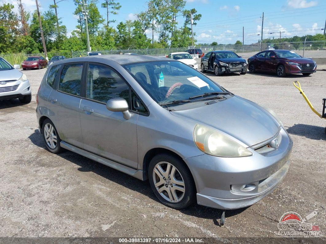 JHMGD38617S022194 2007 HONDA FIT photo no. 6