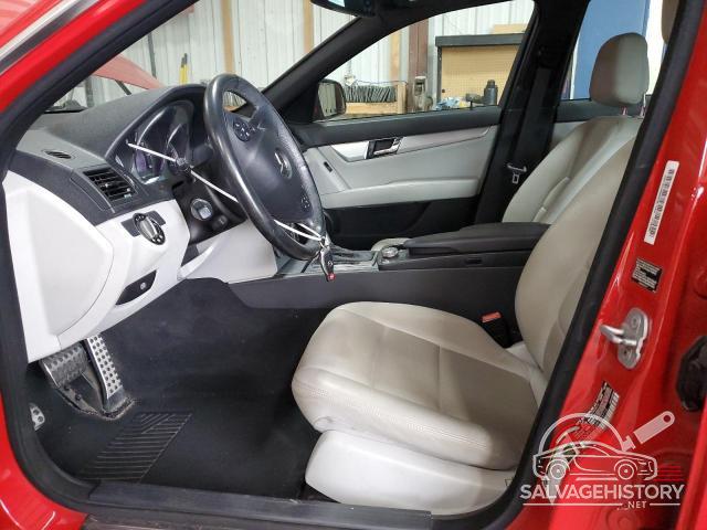WDDGF81X39F272713 2009 MERCEDES-BENZ C-CLASS photo no. 7