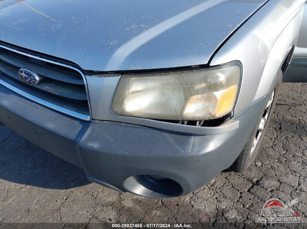 JF1SG63645H708175 2005 SUBARU FORESTER photo no. 6