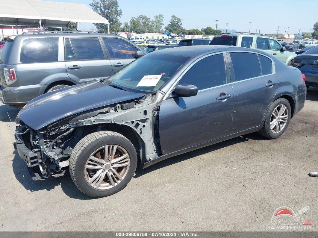 JN1CV6AP5AM202147 2010 INFINITI G37 photo no. 2
