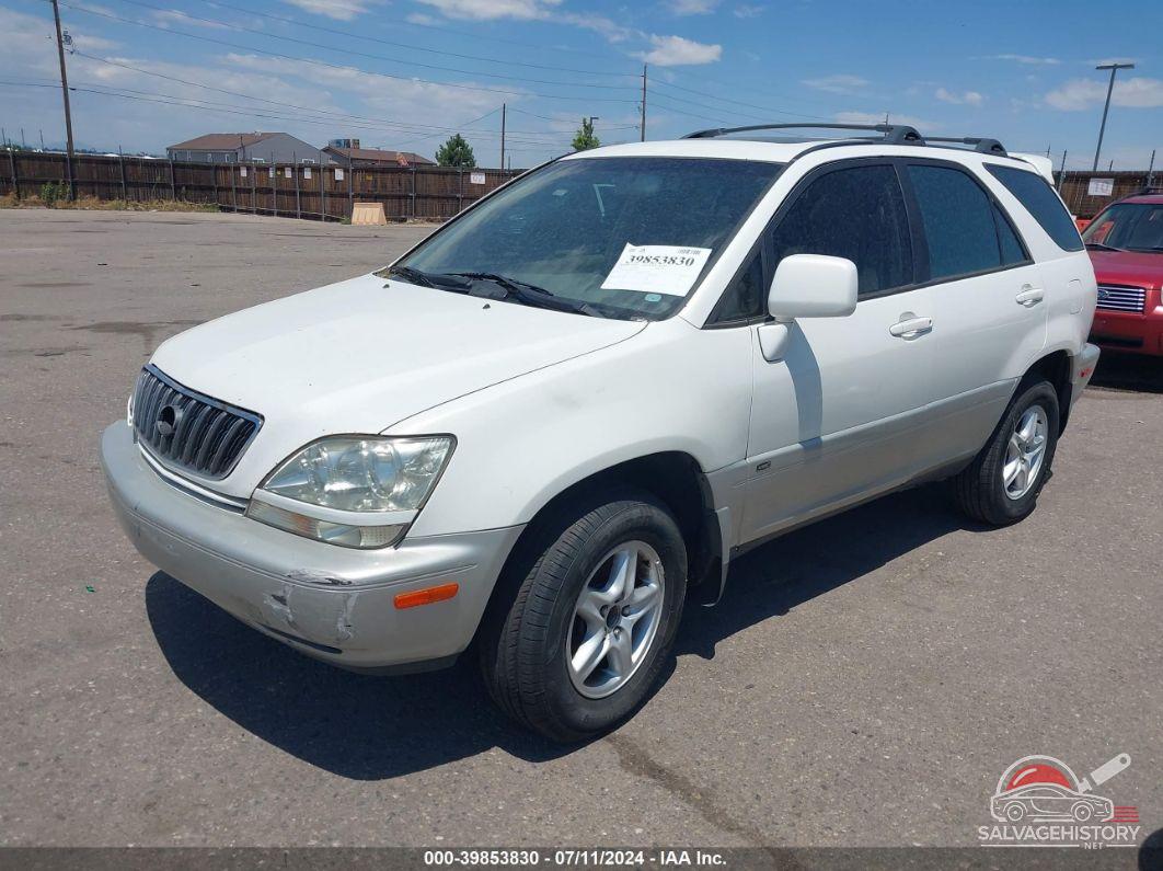 JTJGF10U920135550 2002 LEXUS RX 300 photo no. 2