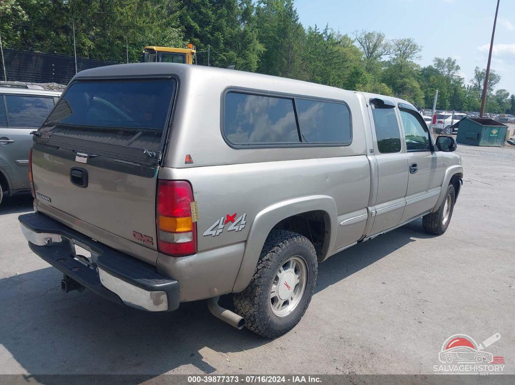 2GTEK19V311281382 2001 GMC SIERRA 1500 photo no. 4
