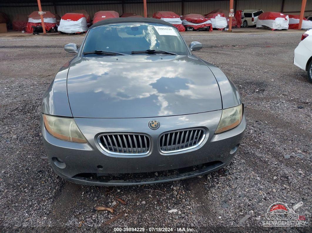 4USBT53584LT25823 2004 BMW Z4 photo no. 6