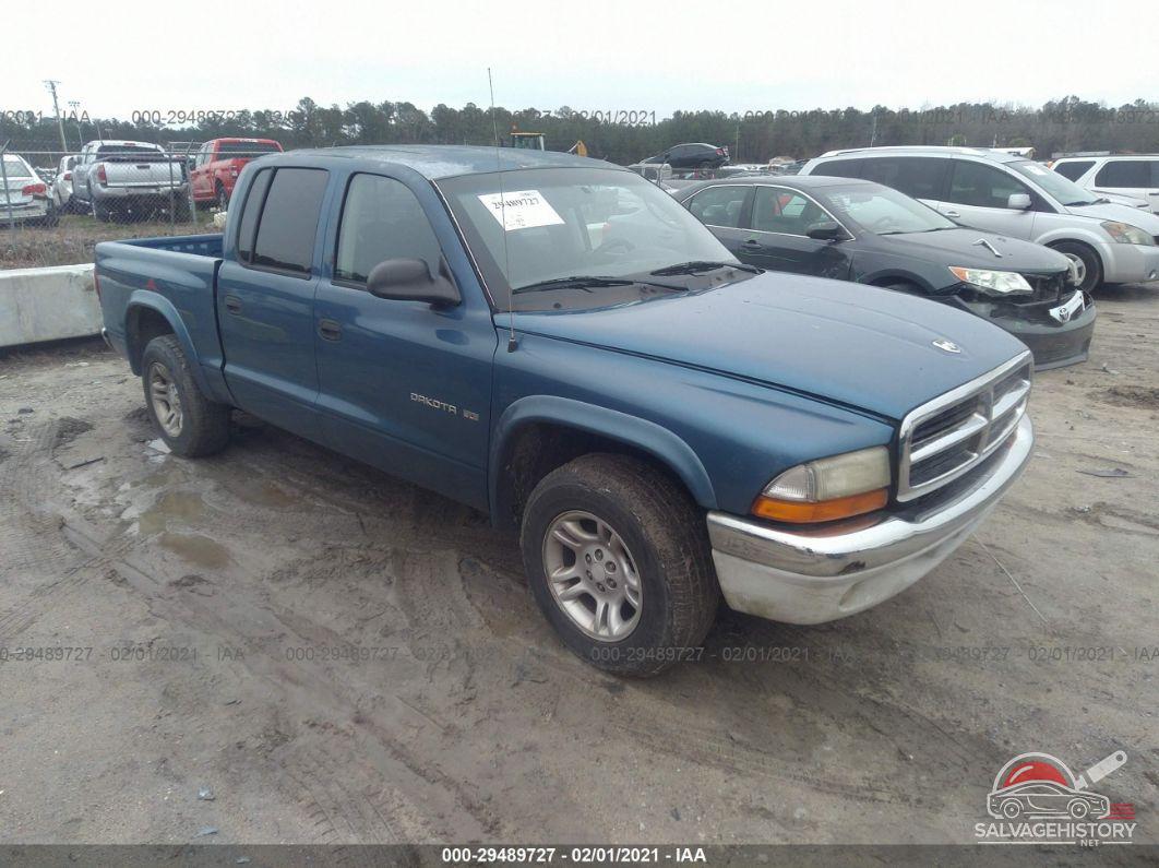 1B7HL48N52S557267 2002 DODGE DAKOTA photo no. 23