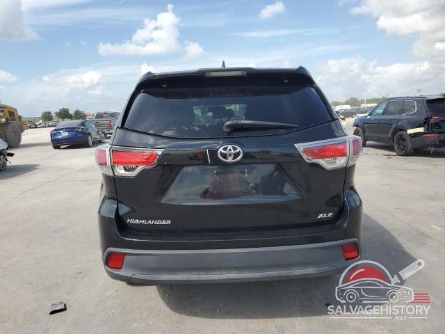 5TDKKRFH0FS043490 2015 TOYOTA HIGHLANDER photo no. 6