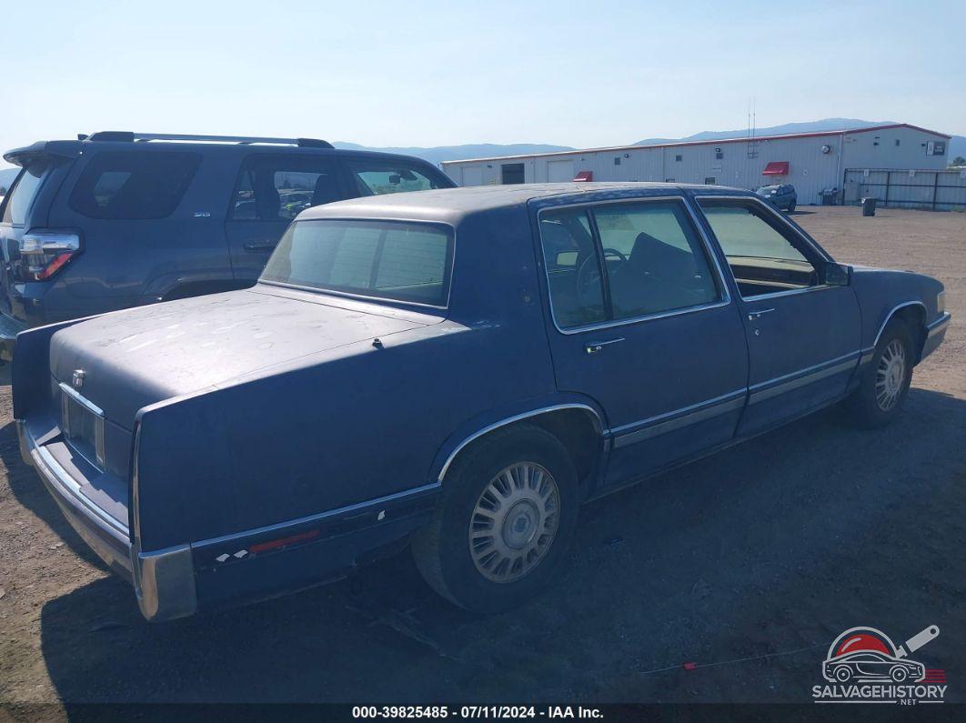 1G6CD53B0P4210731 1993 CADILLAC DEVILLE photo no. 4