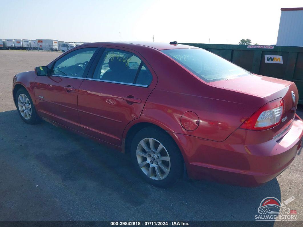 3MEHM07Z47R632519 2007 MERCURY MILAN photo no. 3