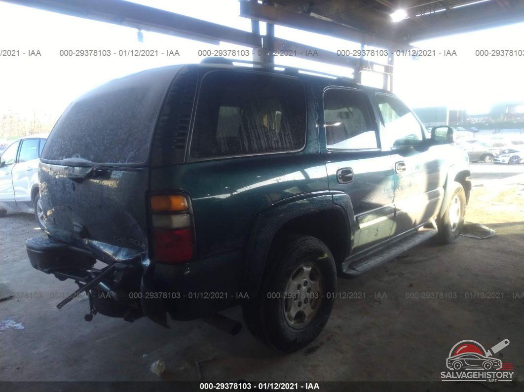 1GNEK13T05R158439 2005 CHEVROLET TAHOE photo no. 4
