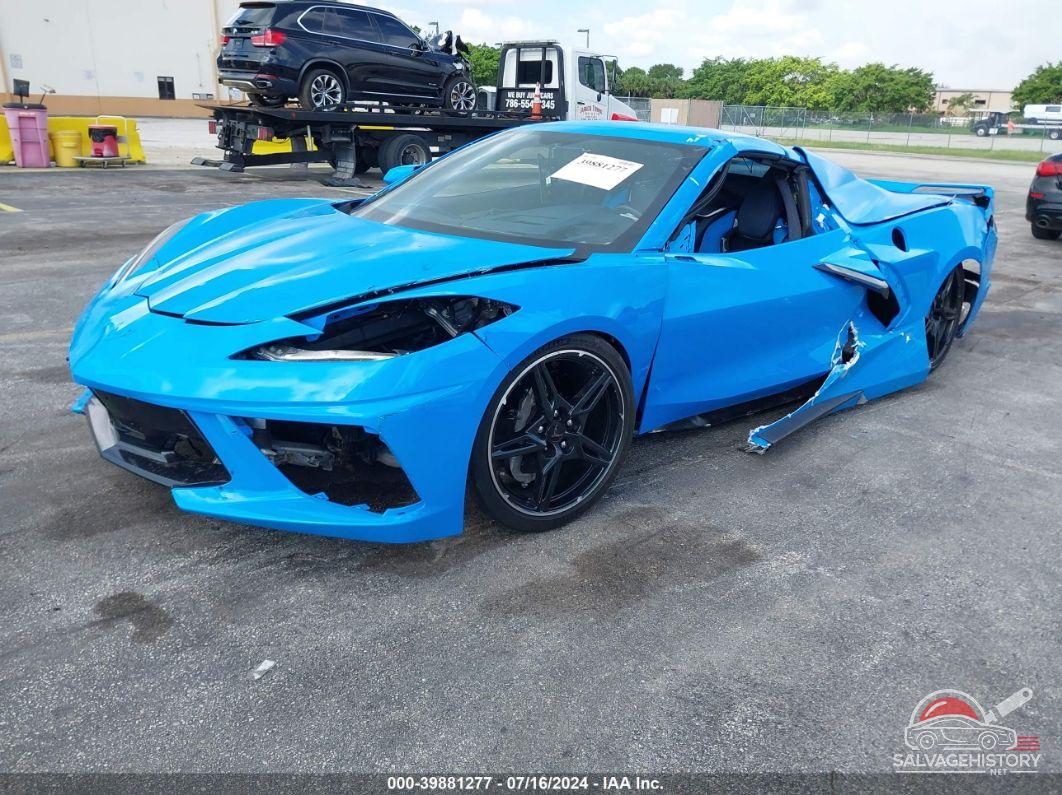 1G1YC3D45N5100641 2022 CHEVROLET CORVETTE photo no. 2