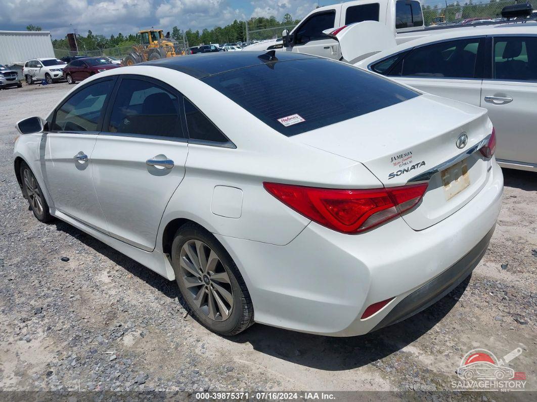 5NPEC4ACXEH904669 2014 HYUNDAI SONATA photo no. 3