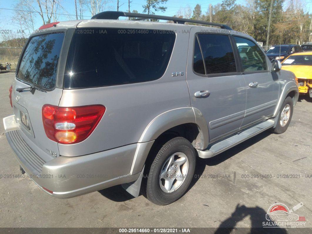 5TDZT34A42S128941 2002 TOYOTA SEQUOIA photo no. 4