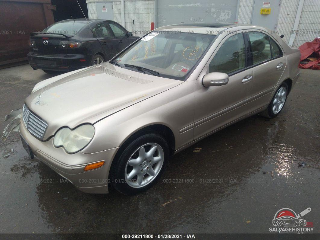 WDBRF61J92F225872 2002 MERCEDES-BENZ C-CLASS photo no. 2
